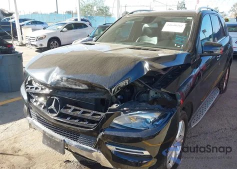 2013 Mercedes-Benz Ml 350 from USA, damaged, VIN 4JGDA5JB1DA106450